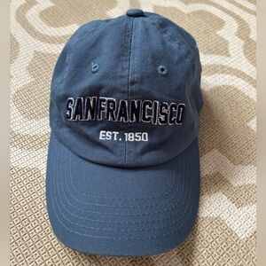 San Francisco Blue Baseball Cap